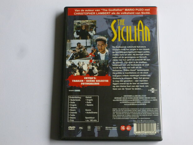 The Sicilian - Michael Cimino (DVD)