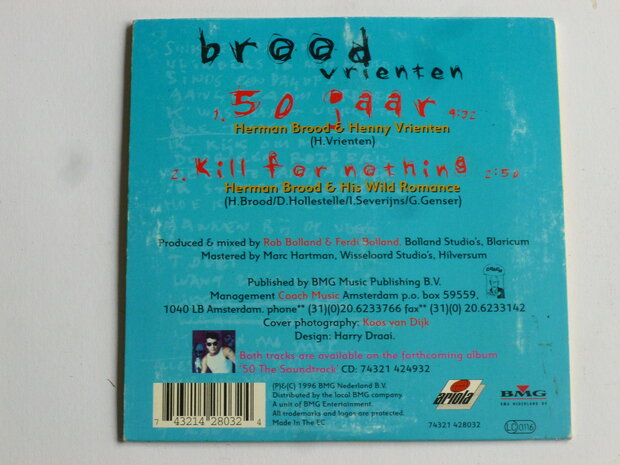 Brood & Vrienten - 50 jaar (CD Single)