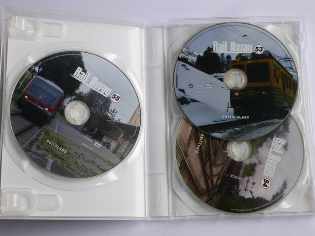 Rail Away 53,54,55 / Zwitserland, Groot Brittannie, Duistland (3 CD)