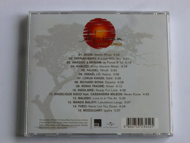 African Love Songs - various artists