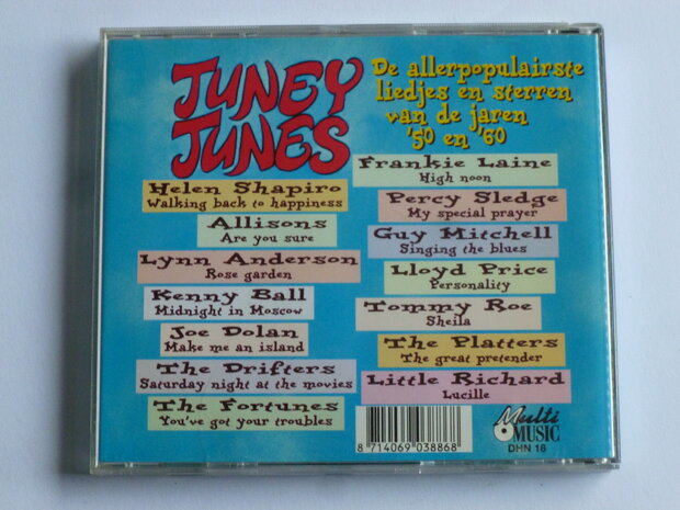 Tuney Tunes - De allerpopulairste liedjes en sterren van de jaren 50 en 60