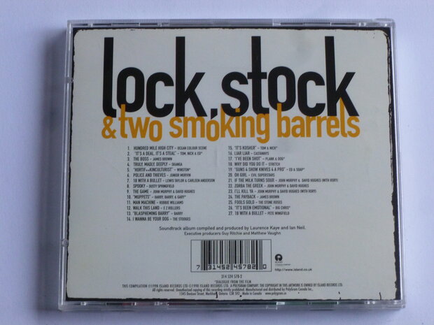 Lock, Stock & two smoking barrels - soundtrack 