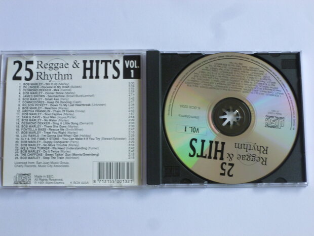 25 Reggae & Rhythm Hits - volume 1
