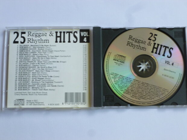 25 Reggae & Rhythm Hits - volume 4