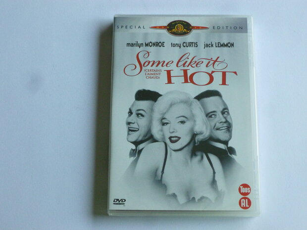 Some Like it Hot - Marilyn Monroe, Tony Curtis, Jack Lemmon (DVD) Nieuw