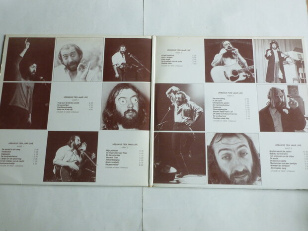 Urbanus - Tien Jaar Live (3 LP) 