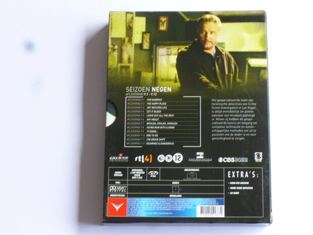 CSI = Crime Scene investigation - Seizoen Negen afl. 9.1 - 9.12 (3 DVD)