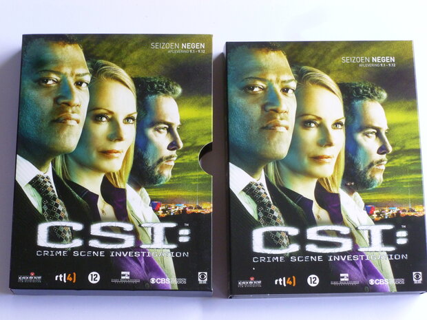 CSI = Crime Scene investigation - Seizoen Negen afl. 9.1 - 9.12 (3 DVD)