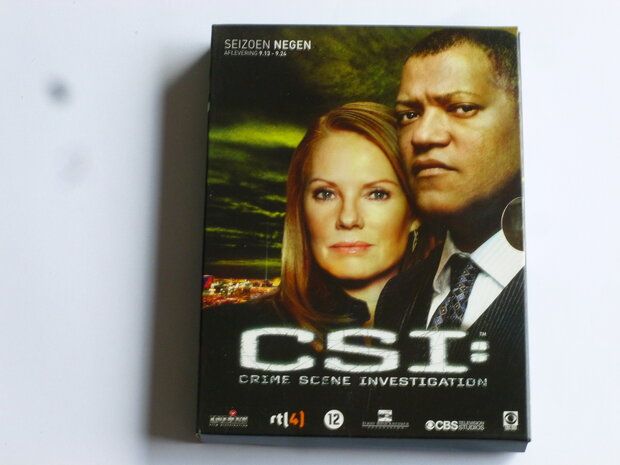CSI = Crime Scene Investigation - Seizoen Negen Afl. 9.13-9.24 (3 DVD)