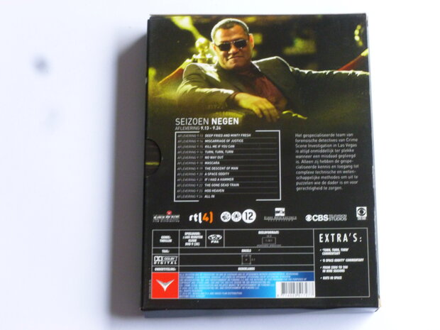 CSI = Crime Scene Investigation - Seizoen Negen Afl. 9.13-9.24 (3 DVD)