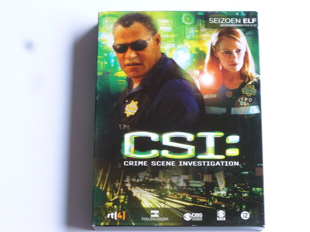 CSI = Crime Scene Investigation - Seizoen Elf Afl. 11.12-11.22  (3 DVD)