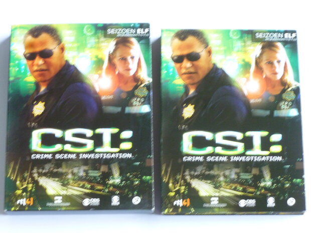CSI = Crime Scene Investigation - Seizoen Elf Afl. 11.12-11.22  (3 DVD)
