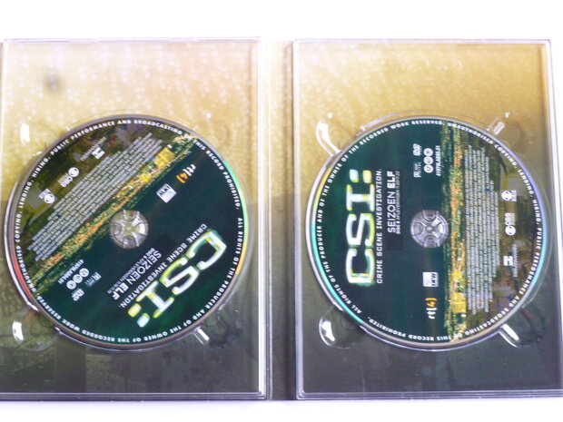CSI = Crime Scene Investigation - Seizoen Elf Afl. 11.12-11.22  (3 DVD)