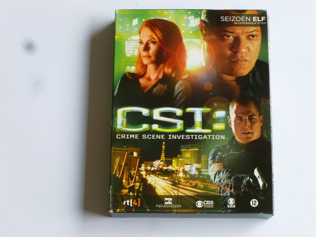 CSI = Crime Scene Investigation - Seizoen Elf Afl. 11.1-11.11  (3 DVD)