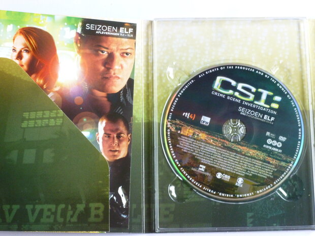 CSI = Crime Scene Investigation - Seizoen Elf Afl. 11.1-11.11  (3 DVD)