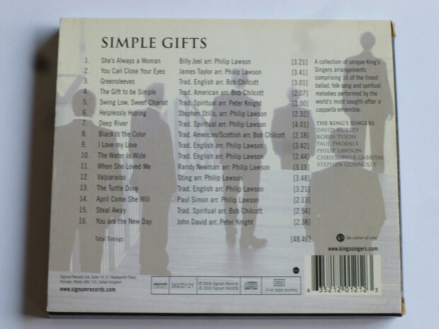 The King's Singers - Simple Gifts