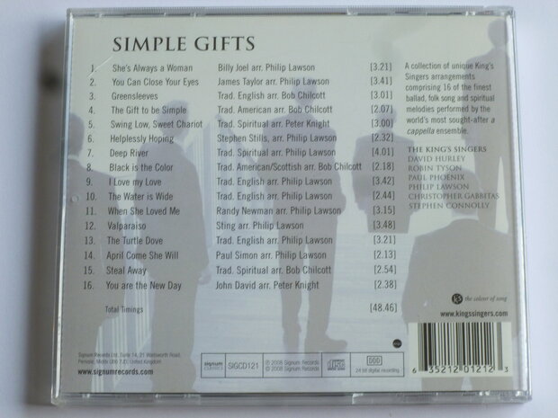 The King's Singers - Simple Gifts
