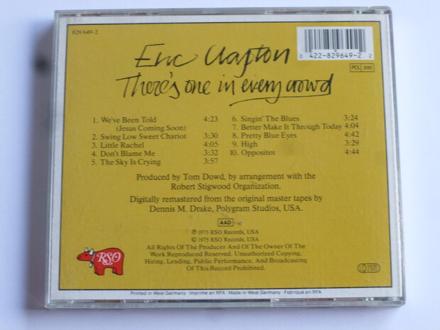 Eric Clapton - There's one in every crowd