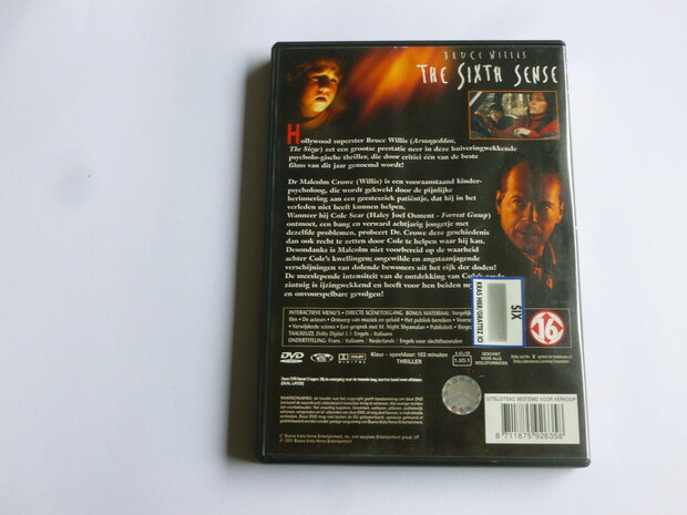 The Sixth Sense - Bruce Willis (DVD)