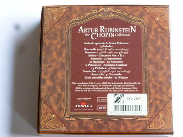 Arthur Rubinstein - The Chopin Collection (11 CD)
