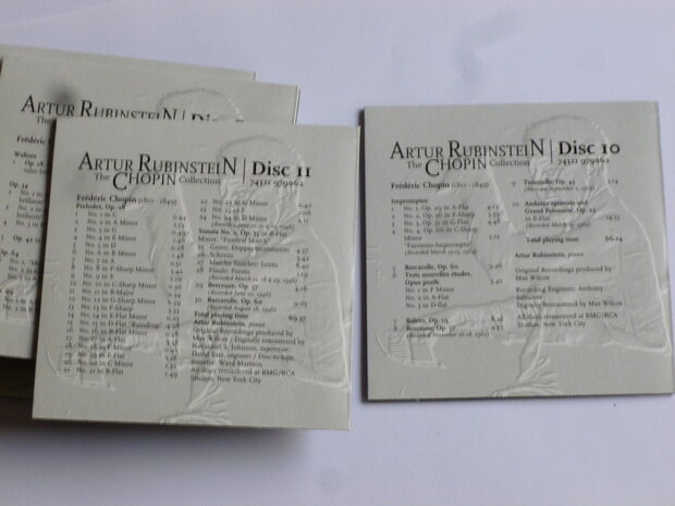 Arthur Rubinstein - The Chopin Collection (11 CD)
