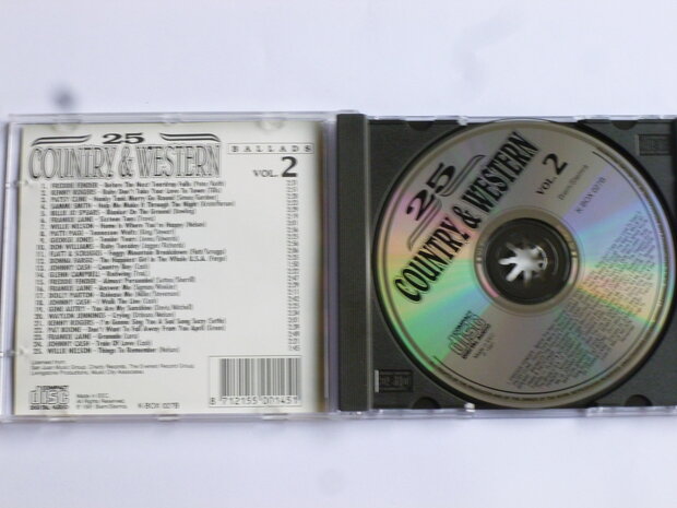 25 Country & Western Ballads  vol. 2