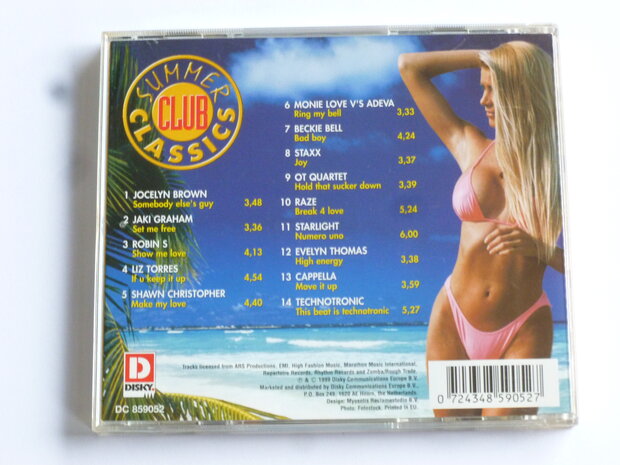 Summer Club Classics - various artists
