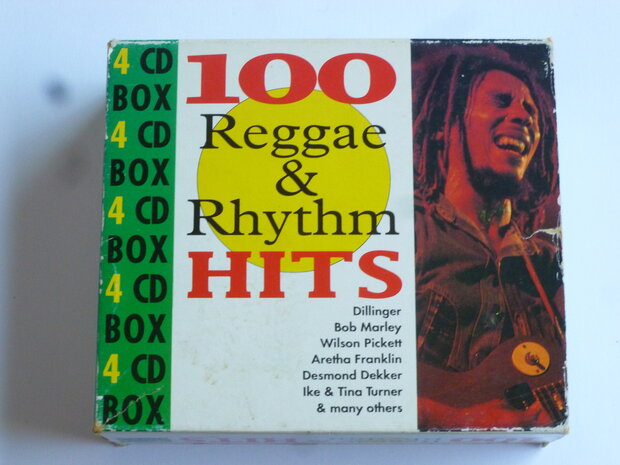 100 Reggae & Rhythm Hits - various artists (4 CD)
