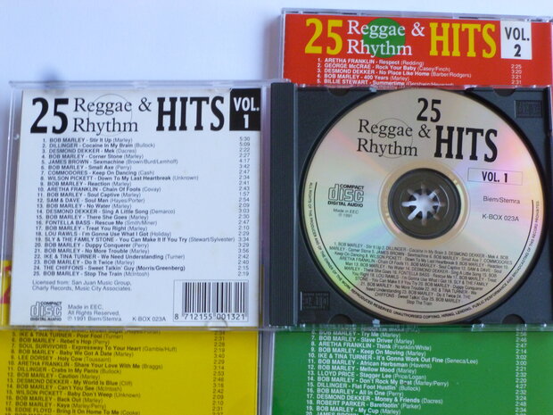 100 Reggae & Rhythm Hits - various artists (4 CD)