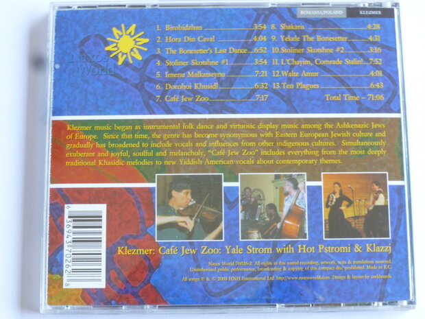 Klezmer - Cafe Jew Zoo Yale Strom