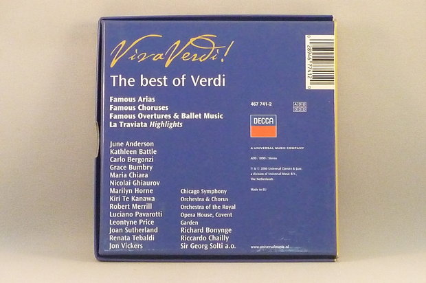 Viva Verdi! - The best of Verdi (Decca 4 CD)