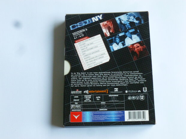 CSI=NY - Seizoen 4 afl. 4.1 - 4.12 (3 DVD)