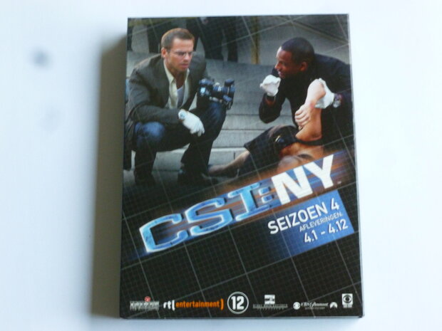 CSI=NY - Seizoen 4 afl. 4.1 - 4.12 (3 DVD)