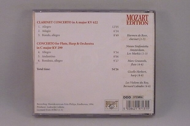 Mozart - Violin Concertos / Concertos for Winds (7 CD Box)