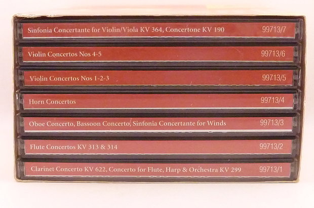 Mozart - Violin Concertos / Concertos for Winds (7 CD Box)