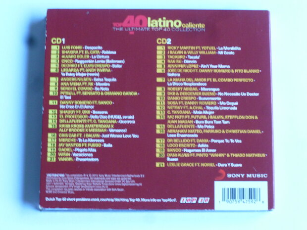 Top 40 Latino Caliente - The Ultimate Top 40 Collection (2 CD)