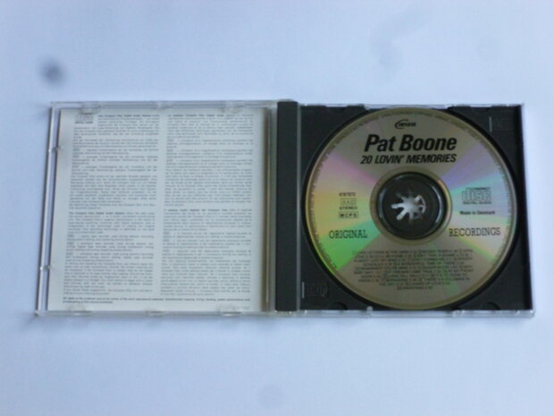 Pat Boone - 20 Lovin' Memories