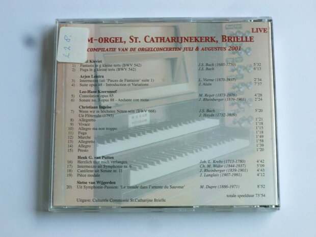 Kam - orgel, St. Catharijnekerk, Brielle