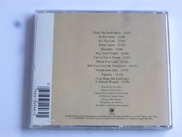 Carole King - Tapestry (usa)