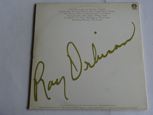 The All-Time Greatest Hits of Roy Orbison (2 LP) 1974