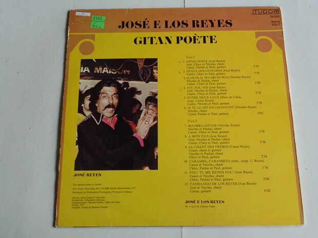 Jose e los Reyes - Gitan Poete (LP)