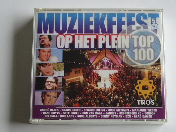 Muziekfeest op het Plein Top 100 (5 CD) nieuw