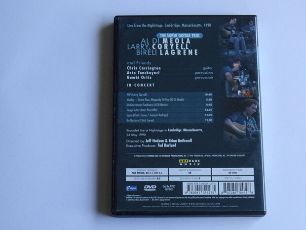 Al Di Meola, Larry Coryell, Bireli Lagrene - The Super Guitar Trio (DVD)
