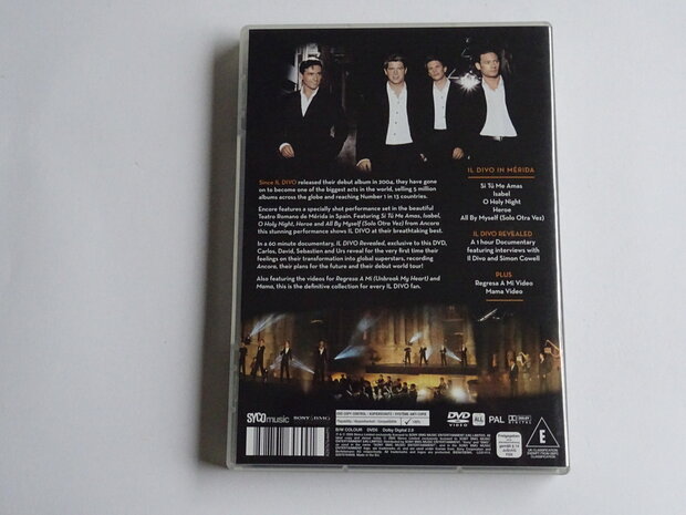 Il Divo - Encore (DVD) sony