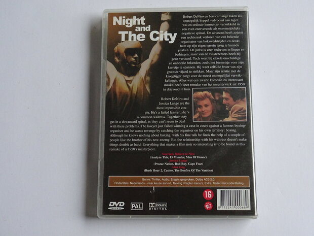 Night and the City - Robert de Niro, Jessica Lang (DVD)