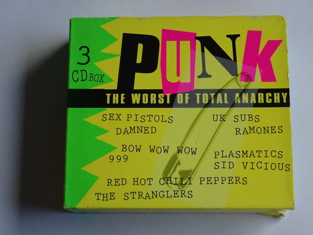 Punk - The Worst of Total Anarchy (3 CD)