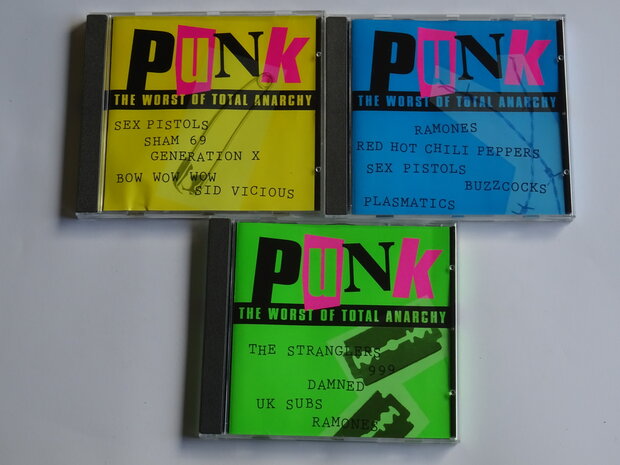 Punk - The Worst of Total Anarchy (3 CD)