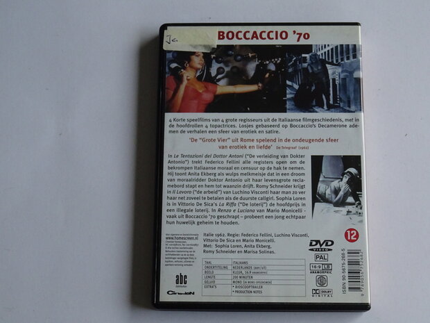 Boccaccio '70 - Fellini, visconti, Sophia Loren, Anita Ekberg (DVD)