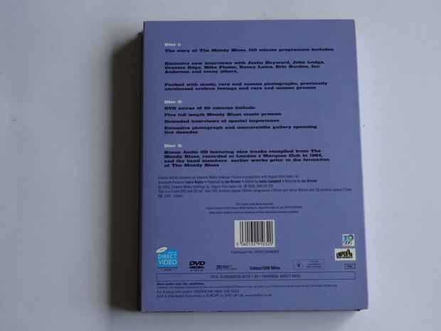 The Moody Blues - Their Full Story (3 DVD) limited edition