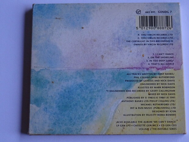 Genesis - I can't dance (CD Single) collectors edition